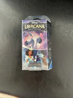 Disney Lorcana Rise of the Floodborn Starter Deck - New (Merlin + Tiana) - Image 1