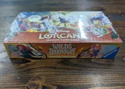 New Factory Sealed Disney Lorcana TCG Wilds Unknown Booster Box English - Image 1