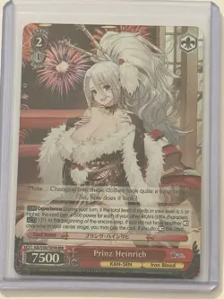 Weiss Schwarz Azur Lane Prinz Heinrich AZL/S102-TE74R RRR ENGLISH NM - Image 2