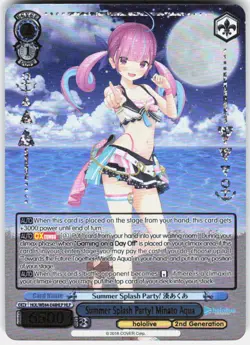 Summer Splash Party! Minato Aqua (HLP) hololive production Summer Collection Pre - Image 1