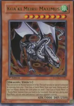Koa'ki Meiru Maximus - SOVR-EN081 - Ultra Rare - 1st Edition Lightly Played, Eng - Image 1