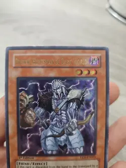 Yu-Gi-Oh Broww Huntsman of Dark World EEN-EN021 Ultimate Rare 1st Edition LP - Image 2