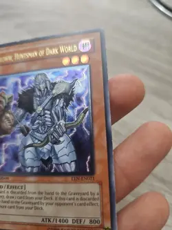 Yu-Gi-Oh Broww Huntsman of Dark World EEN-EN021 Ultimate Rare 1st Edition LP - Image 3