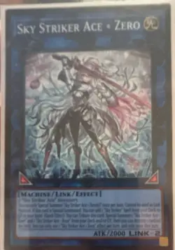 Konami Yu-Gi-Oh! TCG Sky Striker Ace - Zero Ultra Rare Holo 1st edition L26D set - Image 1