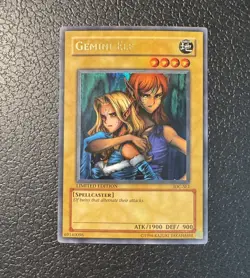 Yugioh Gemini Elf IOC-SE1 Limited Edition Ultra Rare Holo LP - Image 1