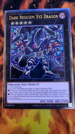 Dark Requiem XYZ Dragon Ultimate Rare OP-15 LP - Image 1