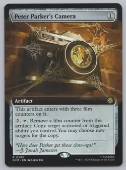 MTG - Peter Parker's Camera (Extended Art) - Spider-Man (SPM) -r453 - Image 1