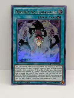 NEKROZ KALEIDOSCOPE DUPO-EN098 DUEL POWER YU-GI-OH 1ST EDITION LP - Image 1