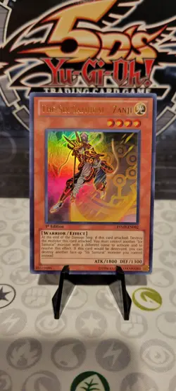 Yu-Gi-Oh! The Six Samurai - Zanji RYMP-EN092 1st Edition Ultra Rare Near Mint NM - Image 1