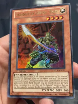 Yu-Gi-Oh! Legendary Six Samurai - Enishi STOR-EN021 Ultra Rare 1st Edition - Image 2