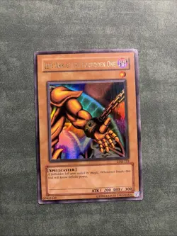 Left Arm of the Forbidden One LOB-123 The Legend of Blue Eyes White Dragon Wavy - Image 2