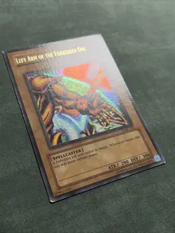 Left Arm of the Forbidden One LOB-123 The Legend of Blue Eyes White Dragon Wavy - Image 3