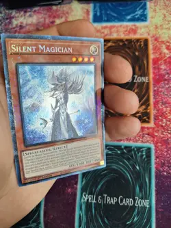 Yu-Gi-Oh! Silent Magician RA02-EN012 Collector's Rare 1st Edition Near Mint - Image 3