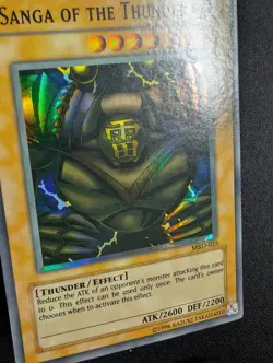 Yugioh - Sanga of The Thunder MRD-025 Unlimited Super Rare Holo Shift MP - Image 3