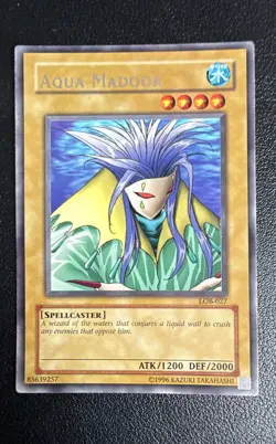 Aqua Madoor LOB-027 The Legend of Blue Eyes White Dragon Unlimited - Image 1