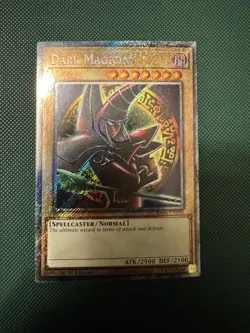 Yugioh! Dark Magician (Arkana) (Platinum Secret Rare) RA04-EN106 - Image 1