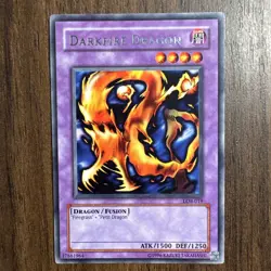 Darkfire Dragon LOB-019 Rare The Legend of Blue Eyes White Dragon Yu-Gi-Oh NM-LP - Image 1