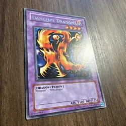 Darkfire Dragon LOB-019 Rare The Legend of Blue Eyes White Dragon Yu-Gi-Oh NM-LP - Image 2