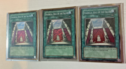 Vintage 2008 Yugioh Valhalla Hall of the Fallen PP02-EN020 Secret Rare x3 - Image 2