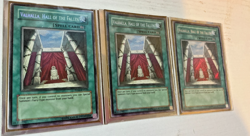 Vintage 2008 Yugioh Valhalla Hall of the Fallen PP02-EN020 Secret Rare x3 - Image 3