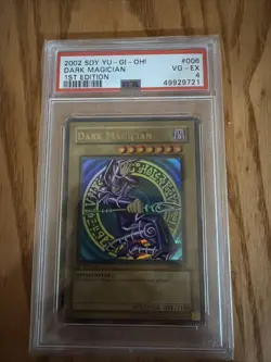 Dark Magician SDY-006 Starter Deck: Yugi 1st Edition PSA 4 - Image 1