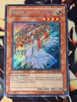 Yugioh:Meltiel, Sage of the Sky - STON-EN062 - Secret Rare - Unlimited - LP - Image 1