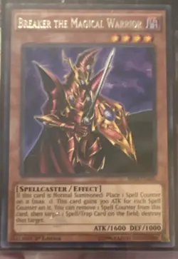 Yu-Gi-Oh! TCG Breaker the Magical Warrior 1st Ed Effect EN BP03 - Image 1
