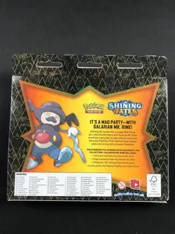 Pokemon Shining Fates Mad Party Pin Collection - Galarian Mr. Rime Sealed - Image 2