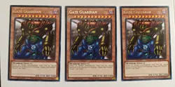 YuGiOh - 3x Gate Guardian - MAZE-EN035 Rare - 1st Edition - Image 1
