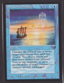 Sea Kings' Blessing Legends MTG - Image 1