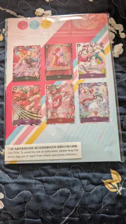 One Piece Card Game Premium Collection Uta, 6 Card English - Image 2