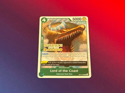 Lord of the Coast Foil Stamped Judge Pack Vol. 7 One Piece Promo Card - OP11-028 - Image 1