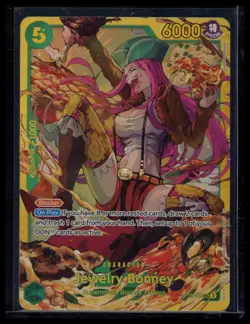 2025 One Piece Card Game Legacy of the Master Jewelry Bonney SEC #OP12-118 - Image 1