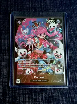 Perona OP06-093 Store Treasure Cup 2024 Promo ONE PIECE Prize Card NM Mint - Image 3