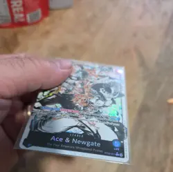 ST22-001 Ace & Newgate (Alt Art) LEADER ONE PIECE Card TCG NM English - Image 3