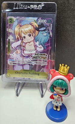 One Piece Card Game Charlotte Pudding ST07008 Online Regional Participant Promo - Image 1