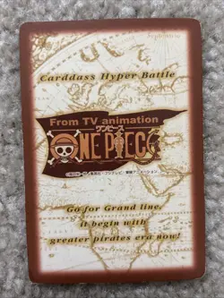 One Piece Sanji S13 Carddass Hyper Battle Collectible Card 2000 - Image 2