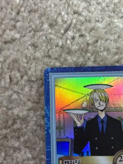 One Piece Sanji S13 Carddass Hyper Battle Collectible Card 2000 - Image 5
