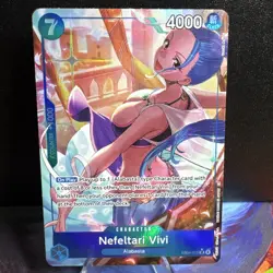 In Hand! One Piece EB04-025 Nefeltari Vivi Alt Art OP14 The Azure Sea’s Seven NM - Image 1