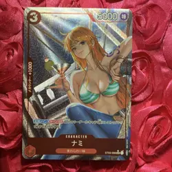 Nami ONE PIECE EPIC Goddess ANIME WAIFU Holo Girl ACG Card Sea - Image 1