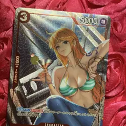 Nami ONE PIECE EPIC Goddess ANIME WAIFU Holo Girl ACG Card Sea - Image 2