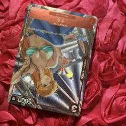 Nami ONE PIECE EPIC Goddess ANIME WAIFU Holo Girl ACG Card Sea - Image 3