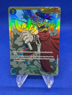 One Piece Pillars of Strength Sogeking OP03-122 Secret Rare SEC NM - Image 1