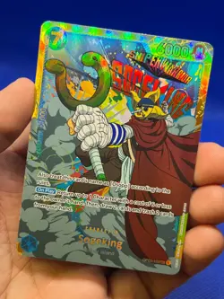 One Piece Pillars of Strength Sogeking OP03-122 Secret Rare SEC NM - Image 2