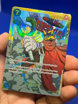 One Piece Pillars of Strength Sogeking OP03-122 Secret Rare SEC NM - Image 3