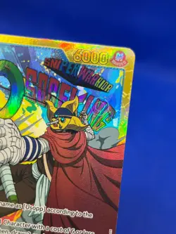 One Piece Pillars of Strength Sogeking OP03-122 Secret Rare SEC NM - Image 5