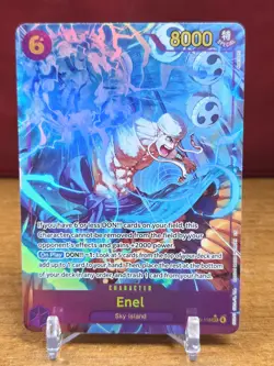 2026 One Piece Adventure on Kami's Island Enel Alternate Art #OP15-118 NM - Image 1