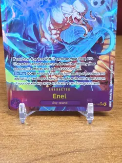 2026 One Piece Adventure on Kami's Island Enel Alternate Art #OP15-118 NM - Image 2
