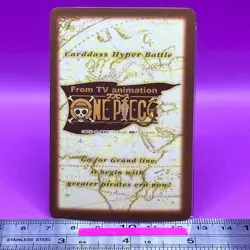 Dracule Mihawk C170 Holo One Piece Carddass Hyper Battle 2001 BANDAI TCG #879a - Image 3