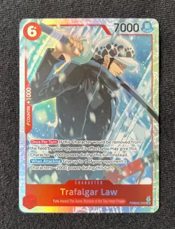 Trafalger Law SR PRB02-002 SR - The Best Vol.2 - English One Piece TCG - Image 1